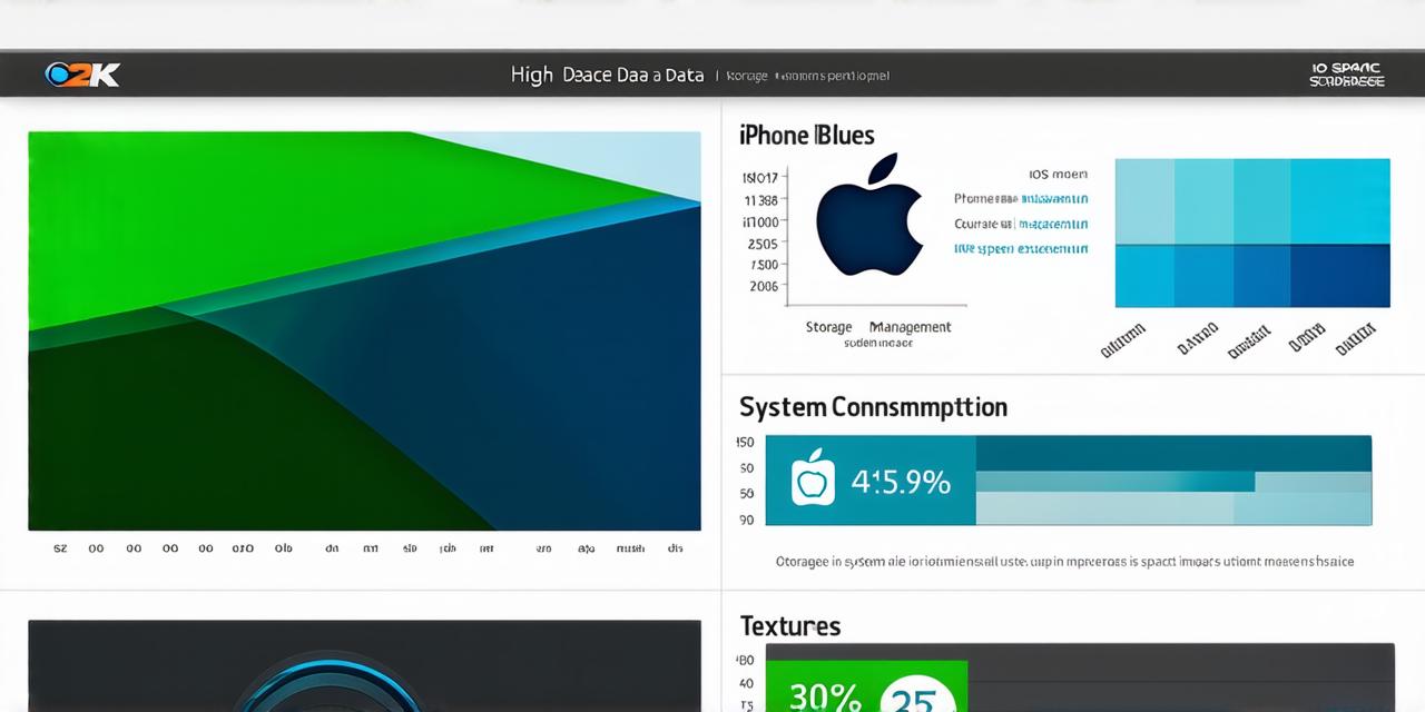 Why do iOS and system data take up so much space