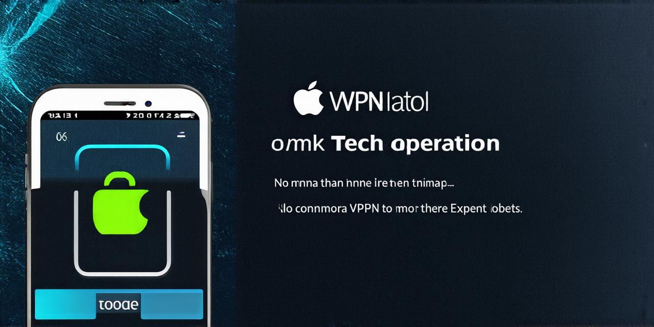 How to operate a VPN on iOS devices