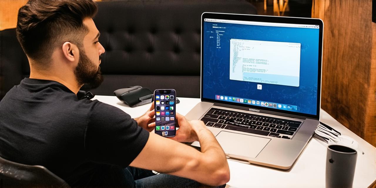 How to conduct testing of an iOS app on an iPhone